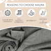 4-Piece Turkish Bath Towel Set: Extra Large, Ultra-Soft & Highly Absorbent, Premium Cotton, Oversized Luxury, Thick & Plush