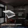 1 Panel Curtains Extra Large Room Divider Curtains for Office 15ft Wide X 9ft Tall Modern Home Decoration Thermal Curtain Blind