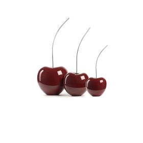Set of Three Cherries (Option: Large Medium and Small Red Wine)